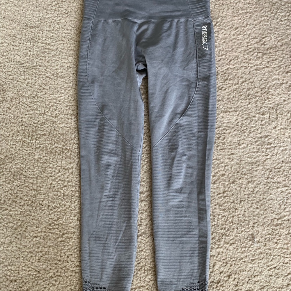 Gymshark High Waisted Seamless Leggings - Grey